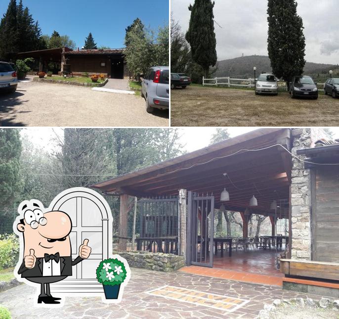 Gli esterni di Ristorante Pizzeria Nuovo Ranch