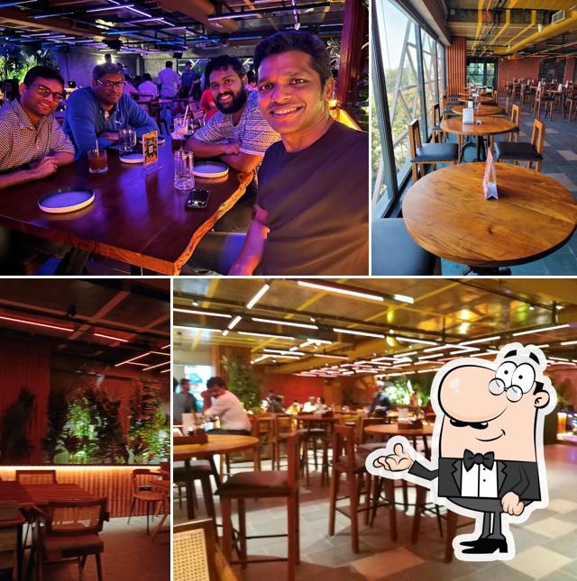 The interior of House Party Bar and Kitchen