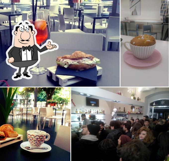 Gli interni di KARMA cafè
