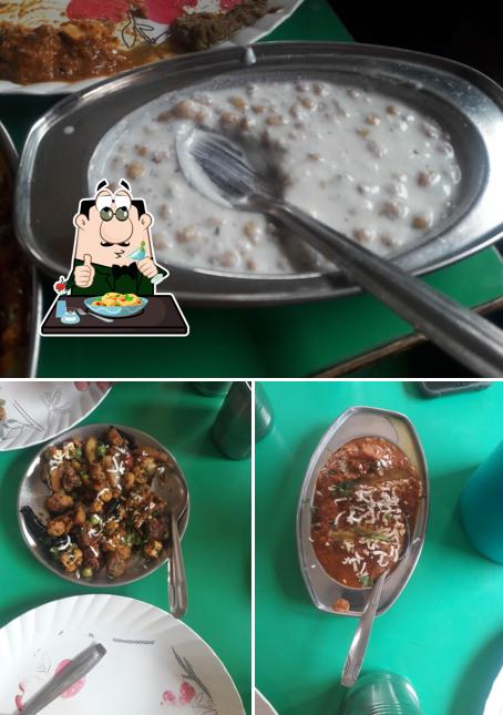 Food at Ashirwad hotel and restaurant
