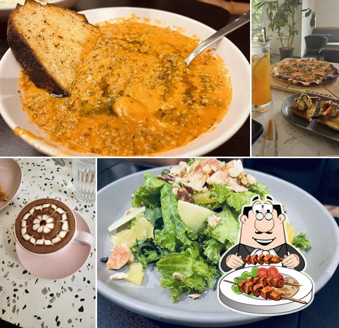 Food at Café Manana