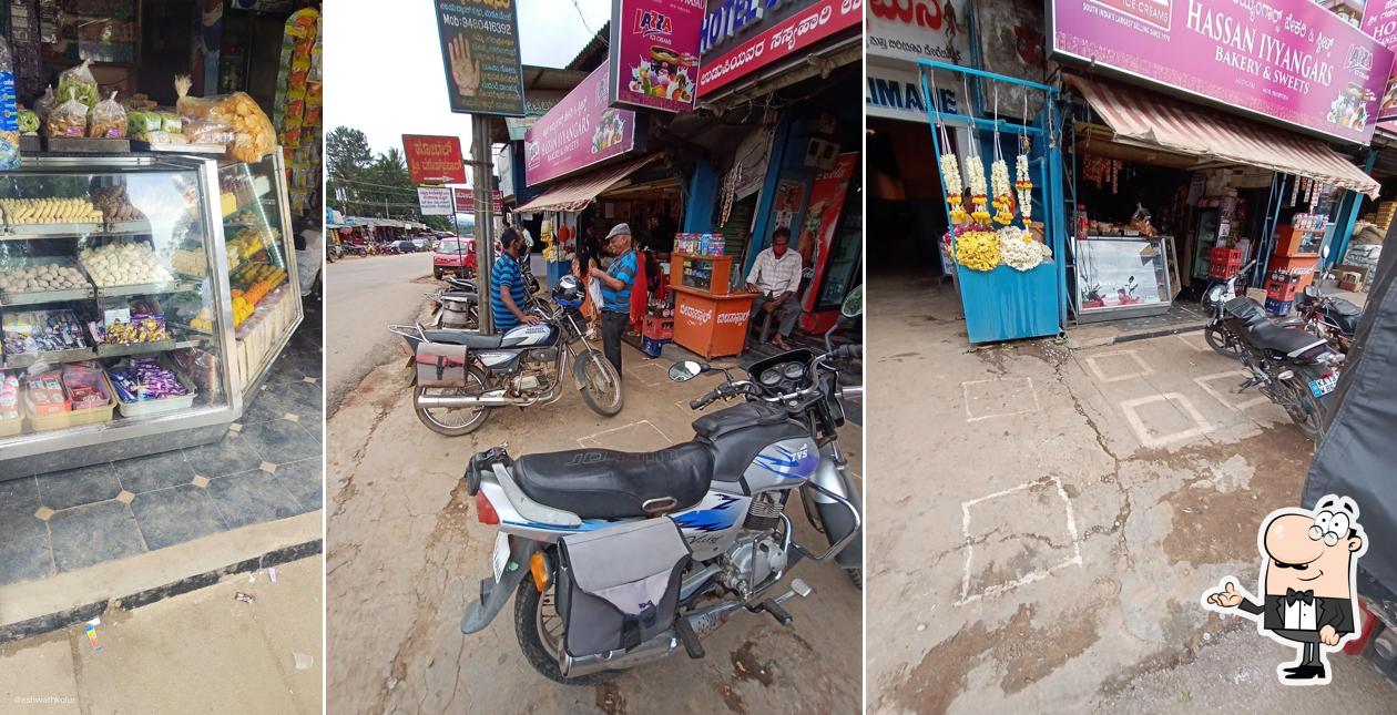 The interior of Hassan Ayangar Bakery & Sweets