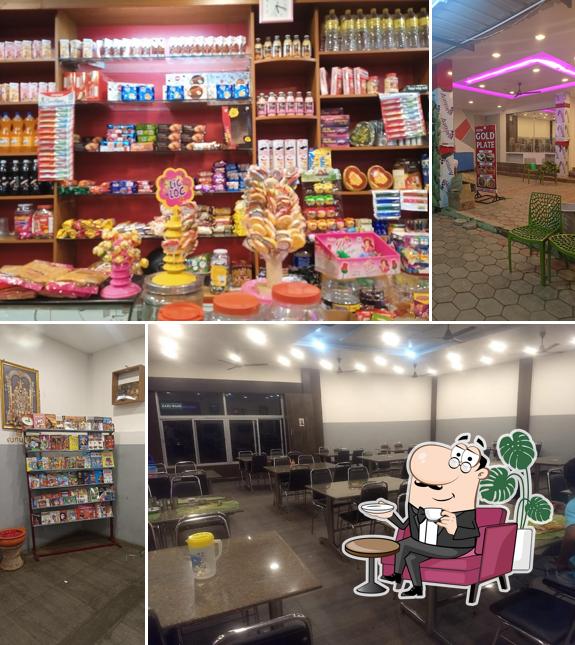 The interior of Hotel Gold Plate