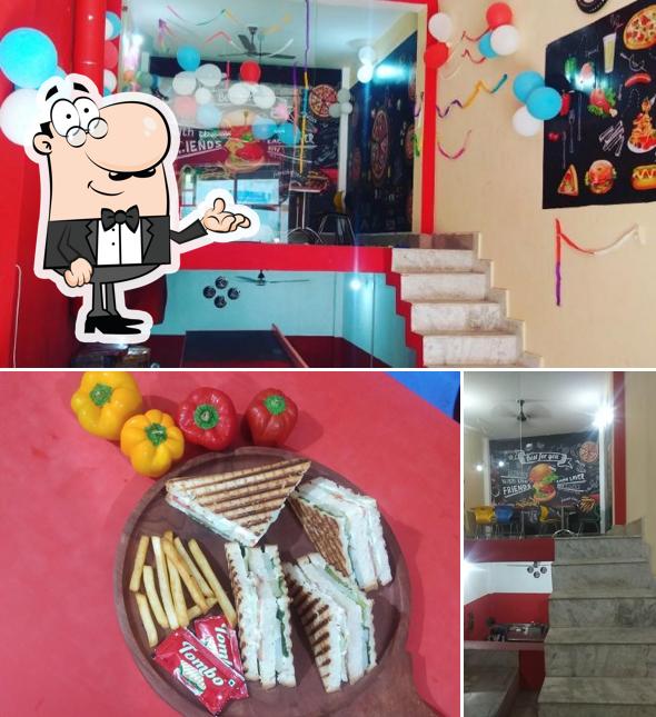 Check out how Olive pizzeria garden looks inside