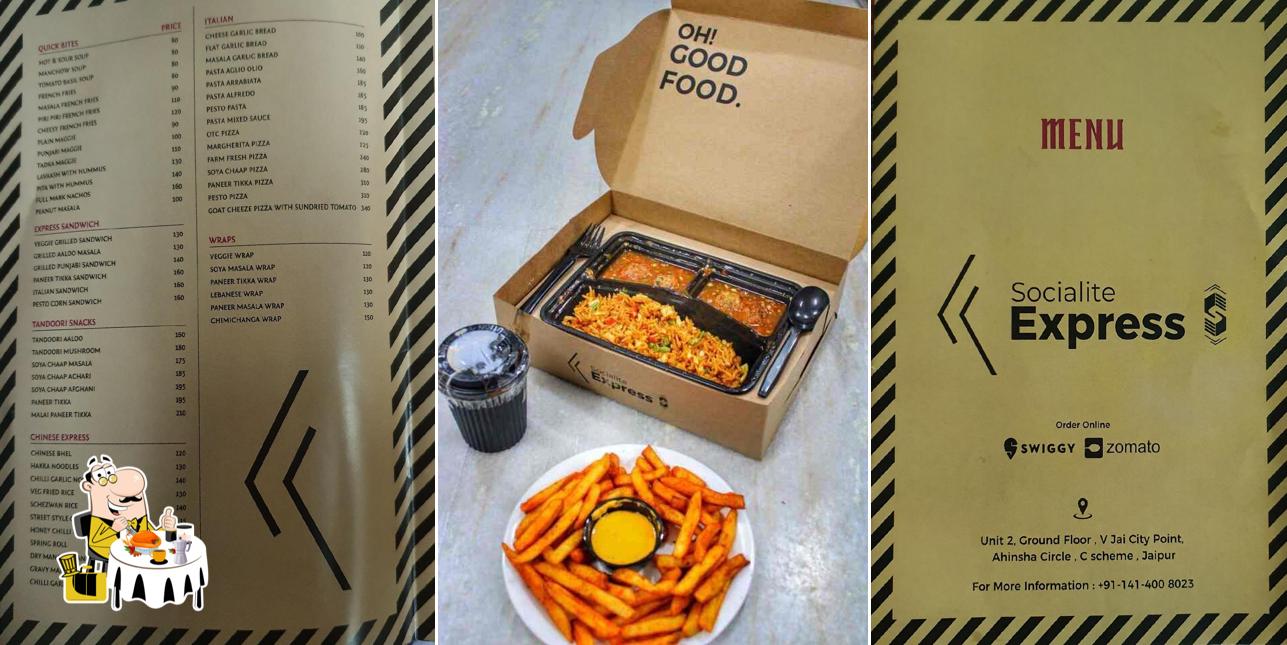 Meals at Socialite Express