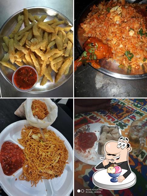 The Golden Hut serves a range of sweet dishes