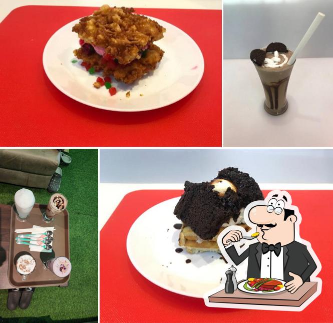 Food at White Noise Cafe & Snooker Hub