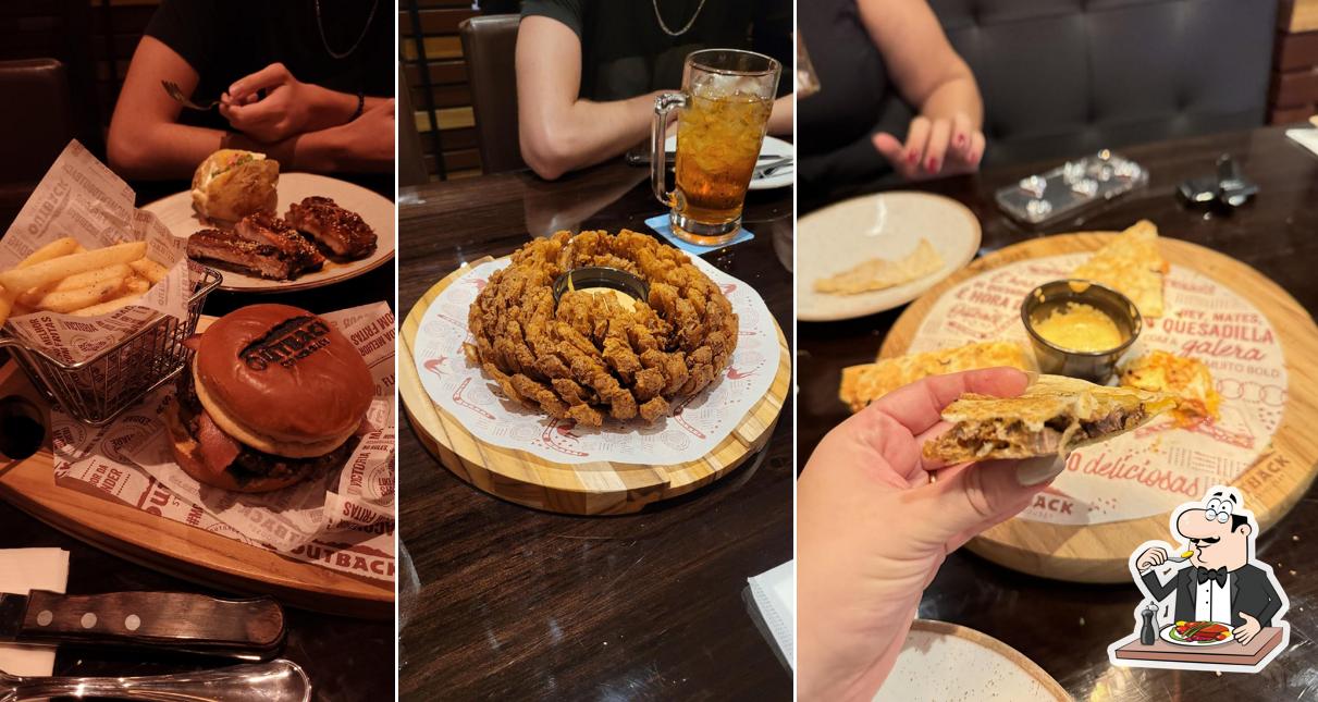 Platos en Restaurante Outback Steakhouse