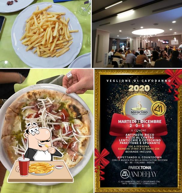 Assaggia le patatine fritte a Ristorante Pizzeria Saracino