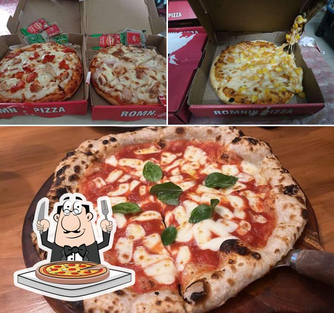 At Romnik Pizza, you can enjoy pizza