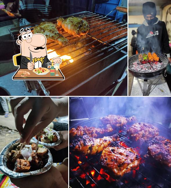 Food at The Barbecue Santiniketan