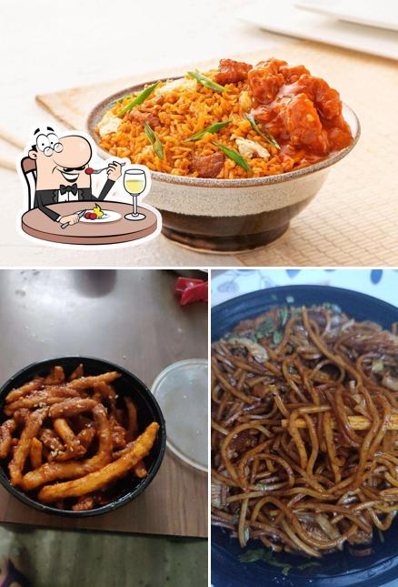 Check out the photo displaying food and beverage at Call Me Chow