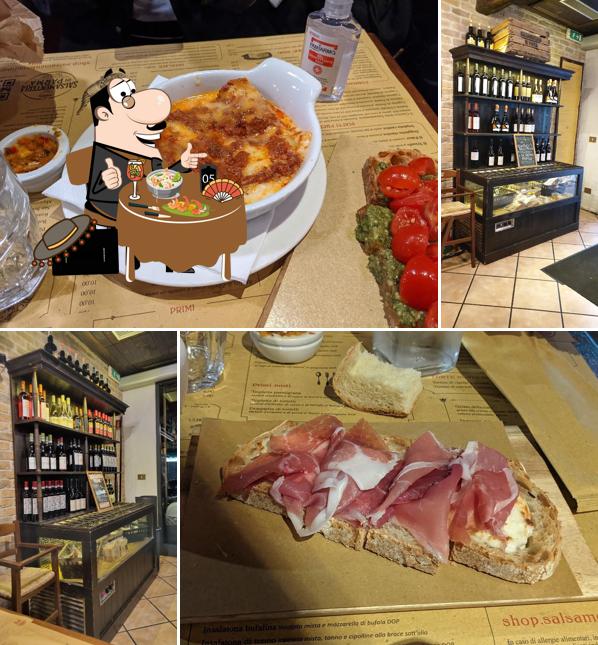 Platti al Salsamenteria di Parma