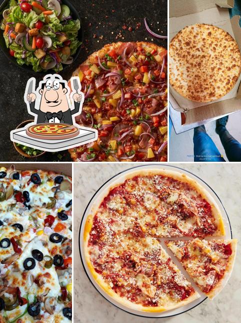 Order various kinds of pizza