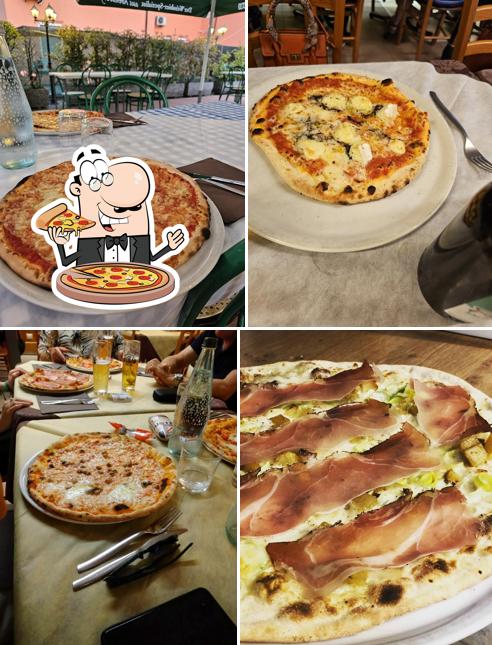 Prenditi tra le svariate varianti di pizza