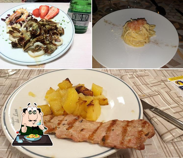 Platti al Antica Trattoria Dei Leoni