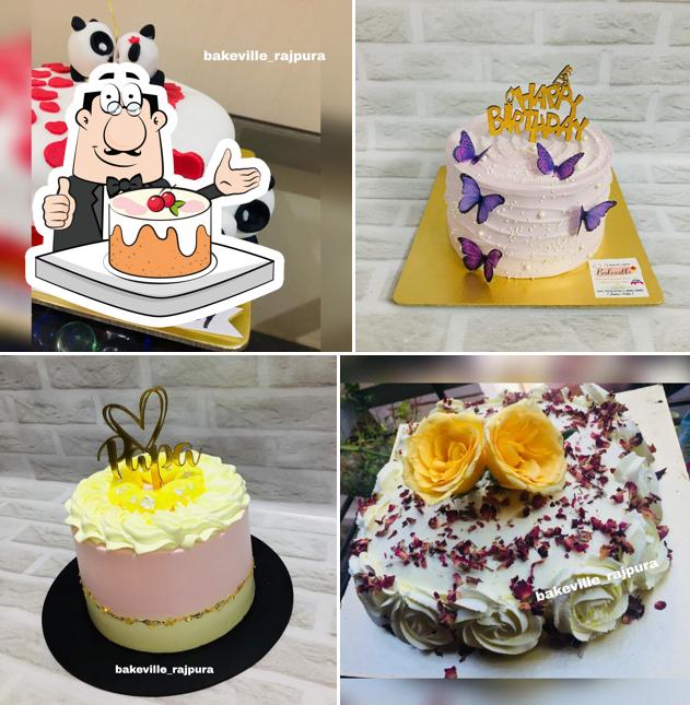 Here's a pic of Bakeville Rajpura - Homemade Customised Cakes, Cookies and Stuffed International Breads