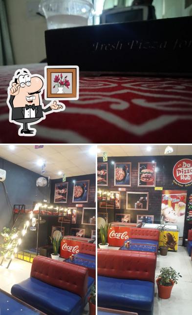 The interior of Da pizza hub