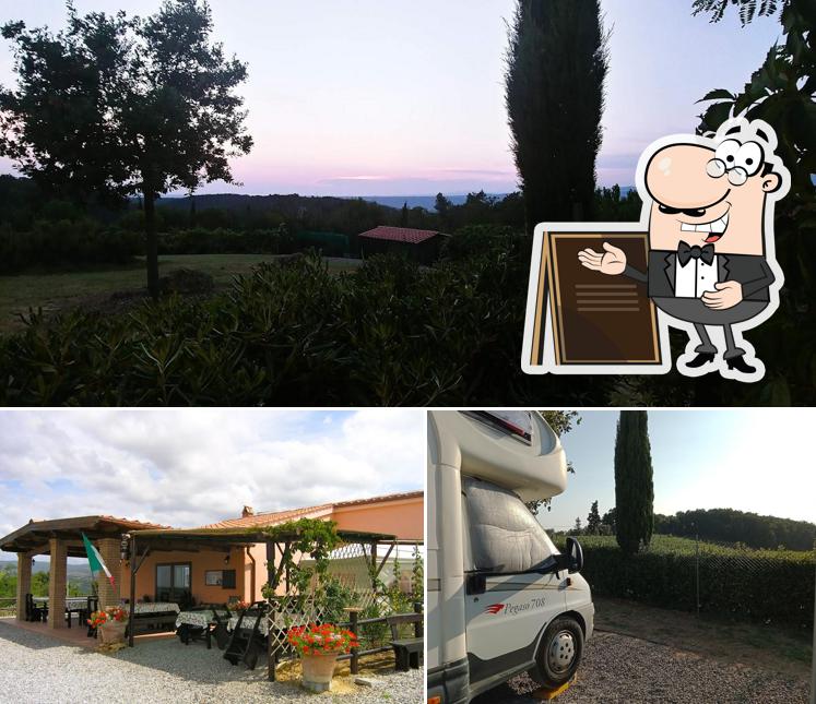 Gli esterni di La Serra del Pino - Agricampeggio