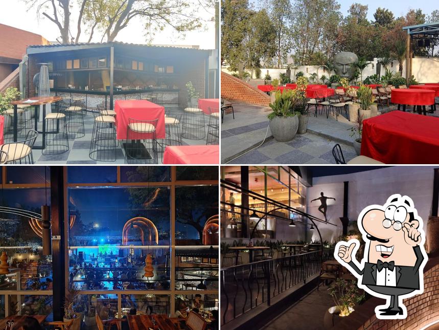 The interior of Luno Lounge Bar and Kitchen