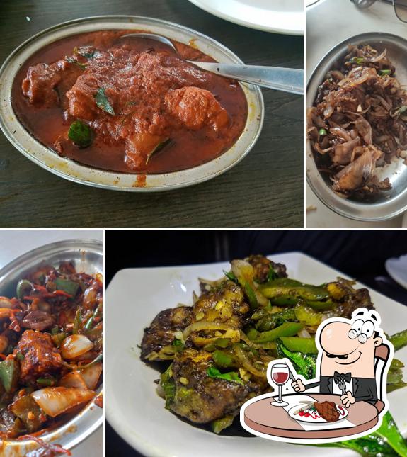Order meat meals at Hotel Durga International