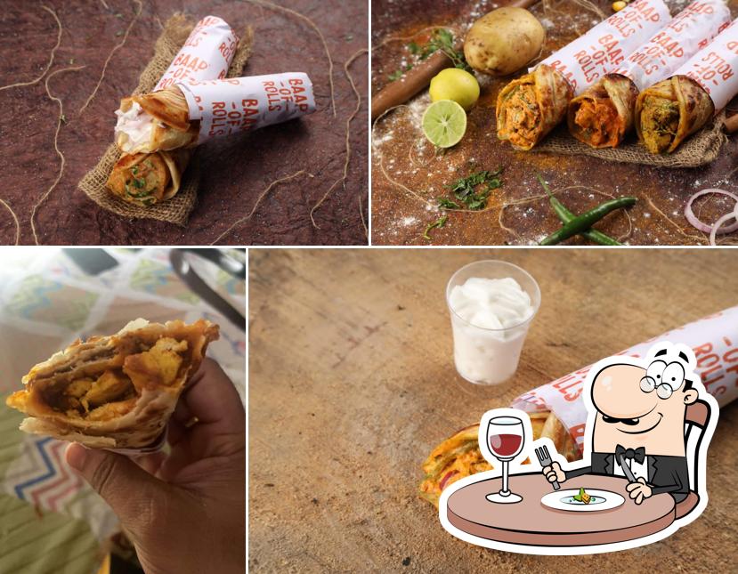 Food at Baap Of Rolls, Ambala