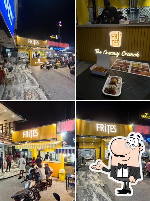 The interior of Frites