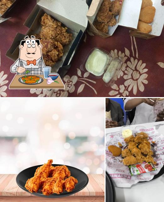 Chicken wings at Gulf Bites