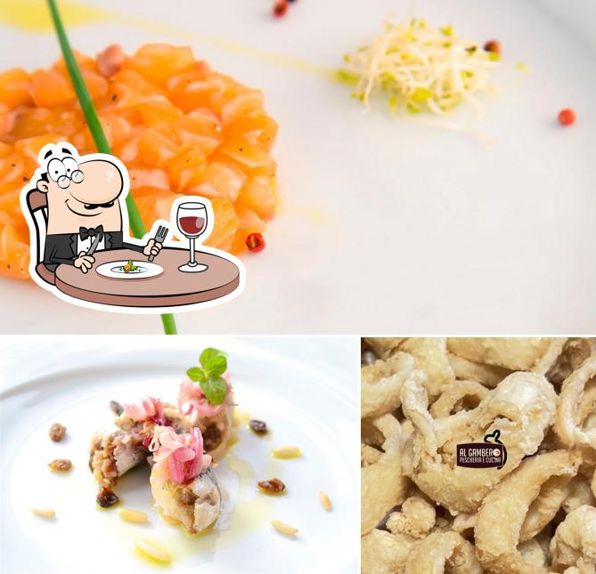 Cibo al Pescheria Al Gambero