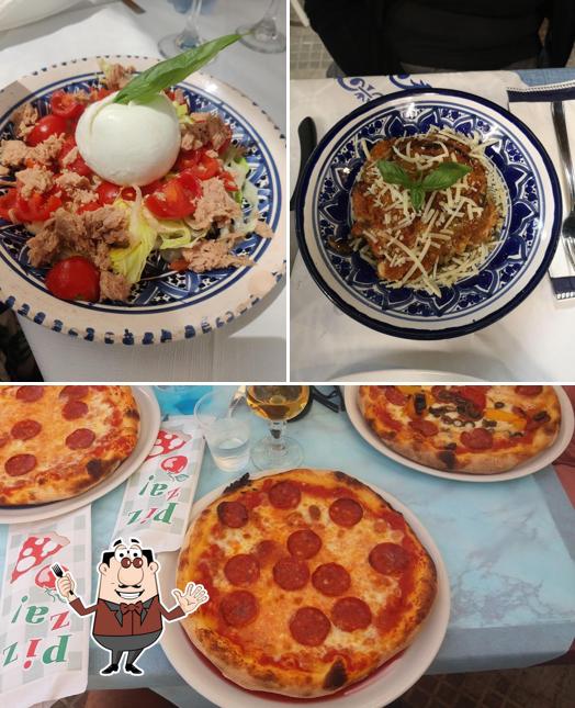 Platti al Pizzeria Da Salvo