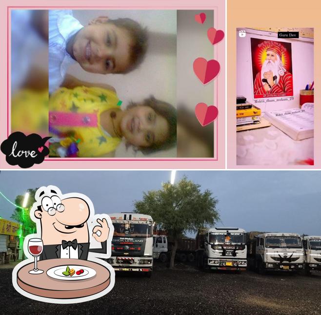 The image of food and exterior at Sohan Lal Hotal Dechu