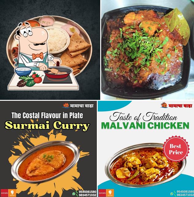 Chicken curry at Swami Krupa Hotel Mamacha Wada