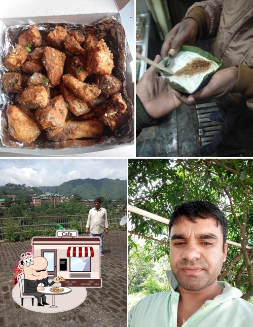 The picture of Thakur Shivlal Dhaba’s exterior and food