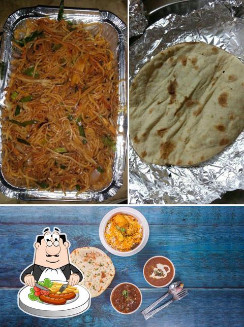 Food at Veg Dhaba Bangur