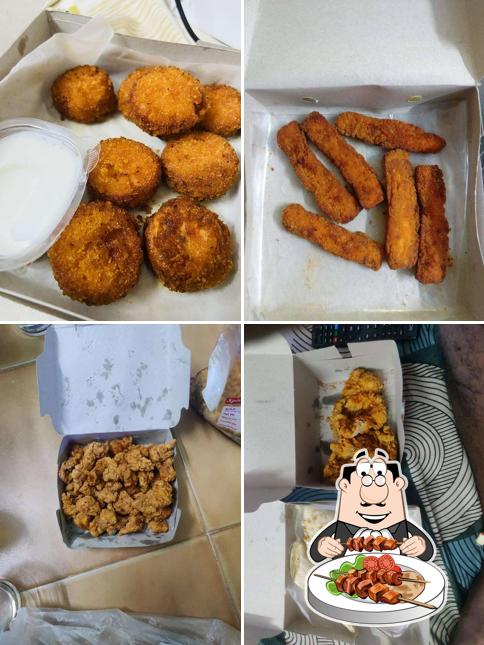 Food at AMAL FRIED CHICKEN AND WRAP