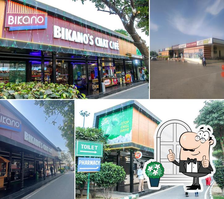 Check out how Bikano Restaurant / Bikanervala (Magic Food Zone) looks outside