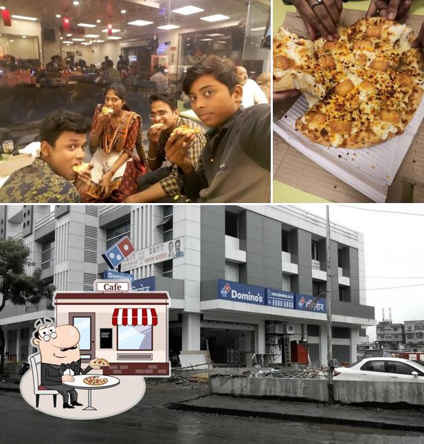 The exterior of Domino's Pizza Nehru Nagar, Bhiwandi