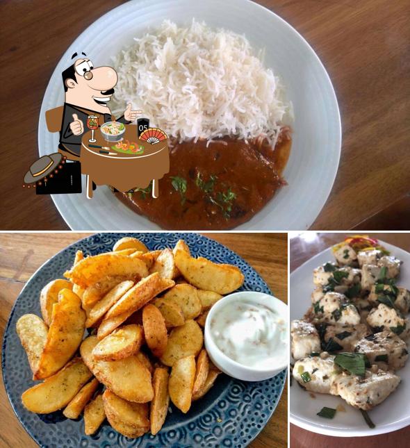 Meals at Kiki's Restobar, Alibaug