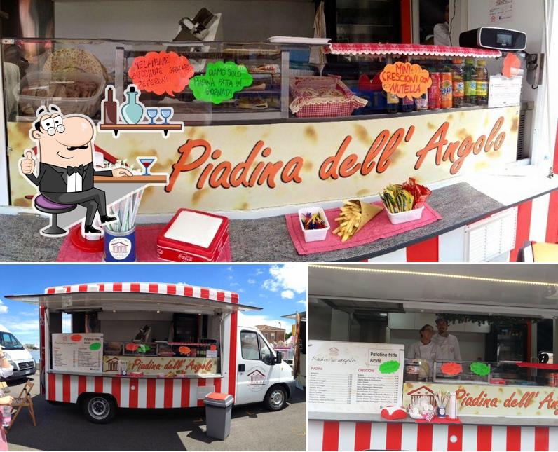 Gli interni di Piadina dell'Angolo • Chiosco Piadina