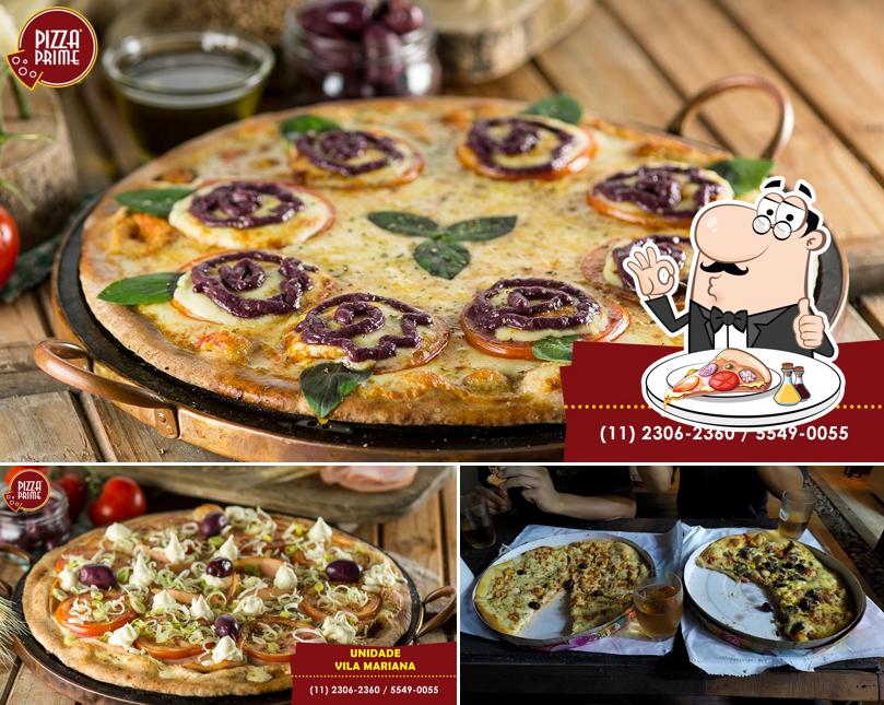 No Pizza Prime - Unidade Vila Mariana, você pode provar pizza