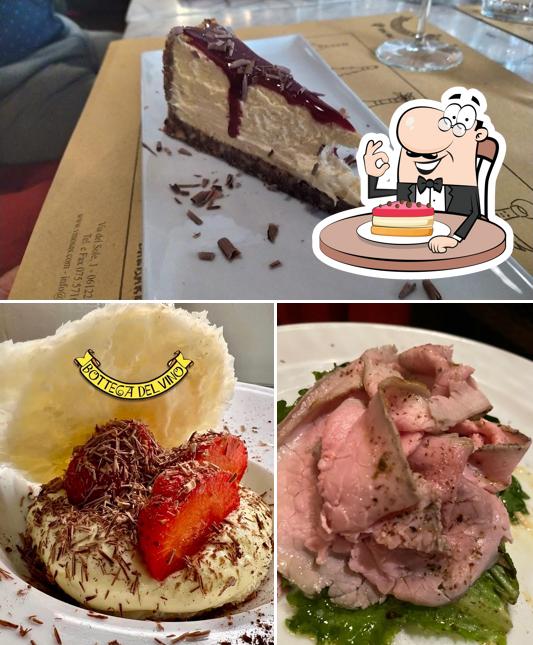 Cheesecake al Bottega del Vino