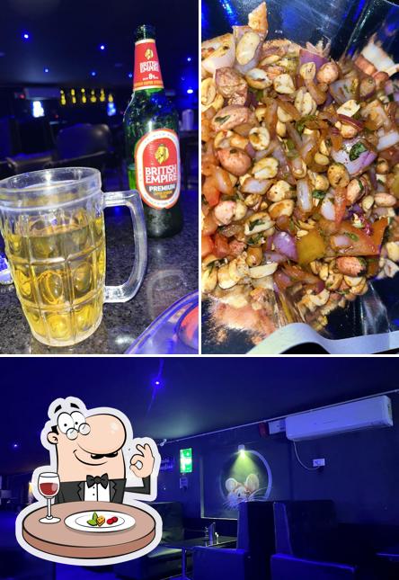 Among various things one can find food and interior at Casino bar