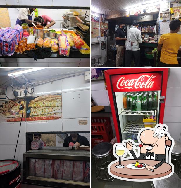 The image of food and interior at Ramesh Sandwich (Kailashpati Snacks corner)