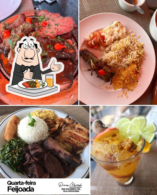 Comida em Donna Mariah Bar e Restaurante