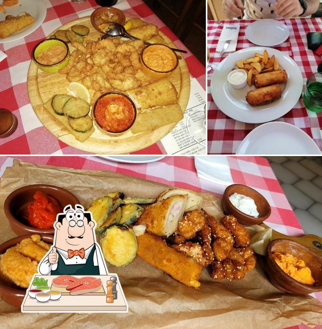 Fish and chips al Konoba Kafana