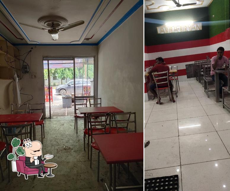 The interior of Labiba Chicken Biryani