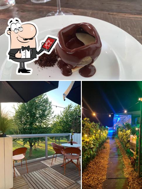 Wijnrestaurant op het Land
