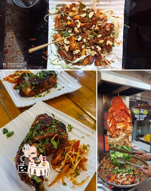 Food at Rider's Cafe