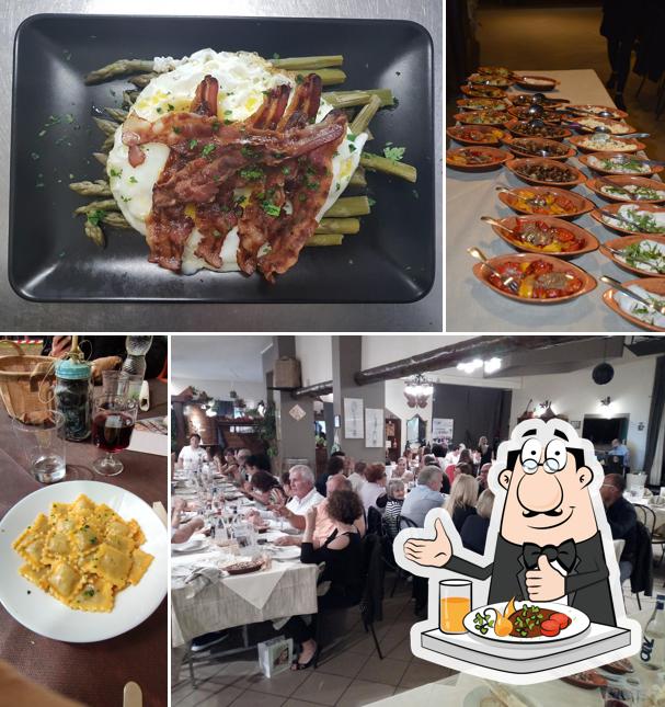 Platti al TRATTORIA MONTEROSA