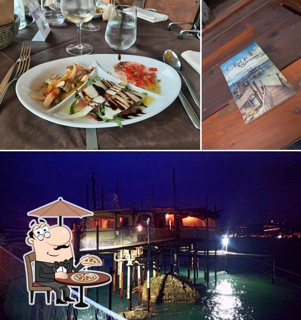 Puoi goderti l'aria fresca dal dehors di Trabocco Cungarelle
